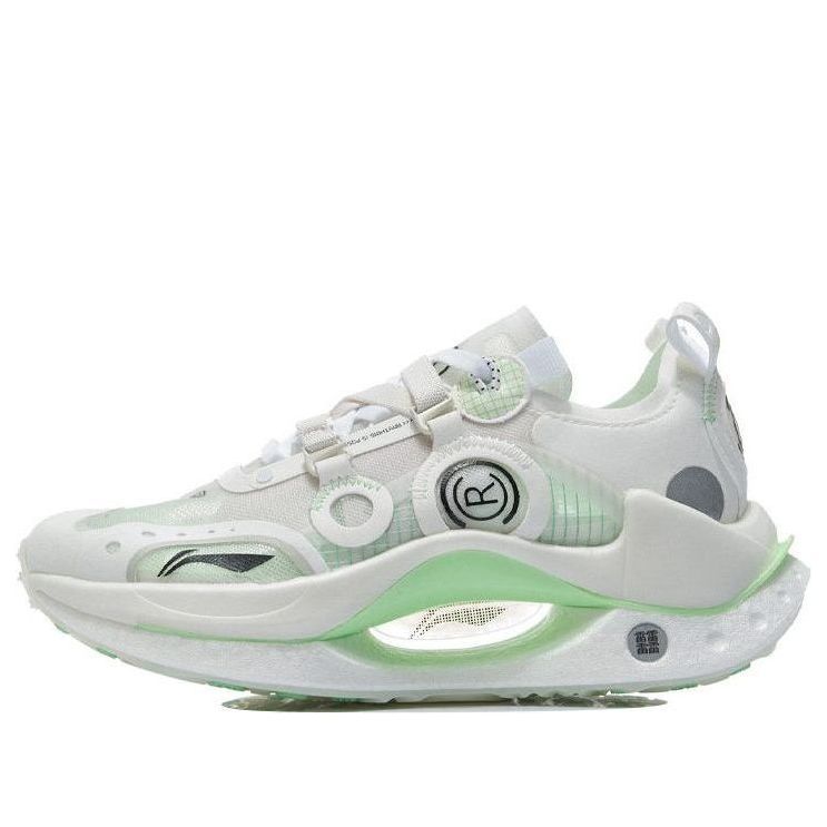 (WMNS) Li-Ning Shadow CRC Low 'White Green' ARHR102-2 sold by KicksCrew