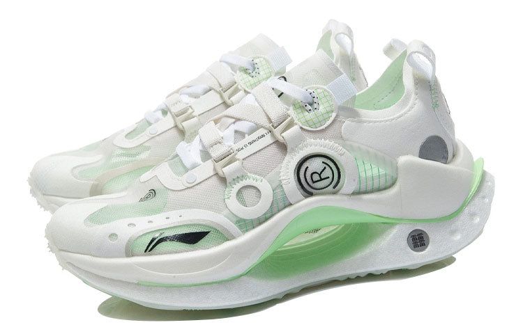 (WMNS) Li-Ning Shadow CRC Low 'White Green' ARHR102-2 sold by KicksCrew product image thumbnail 3