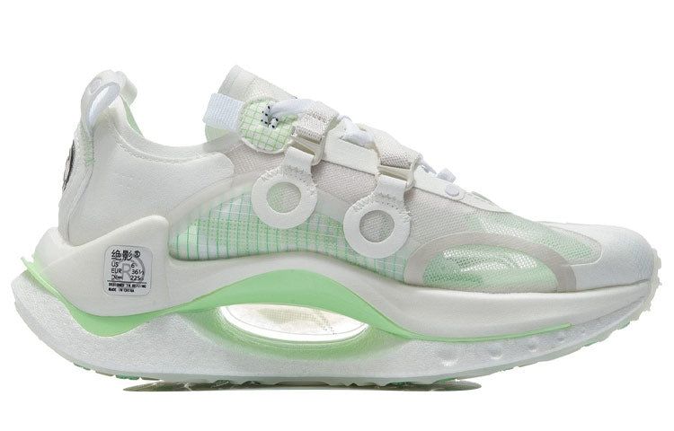 (WMNS) Li-Ning Shadow CRC Low 'White Green' ARHR102-2 sold by KicksCrew product image thumbnail 2
