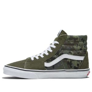 Vans Sk8-Hi 'Rain Camo Green' VN0007NSBGK sold by KicksCrew