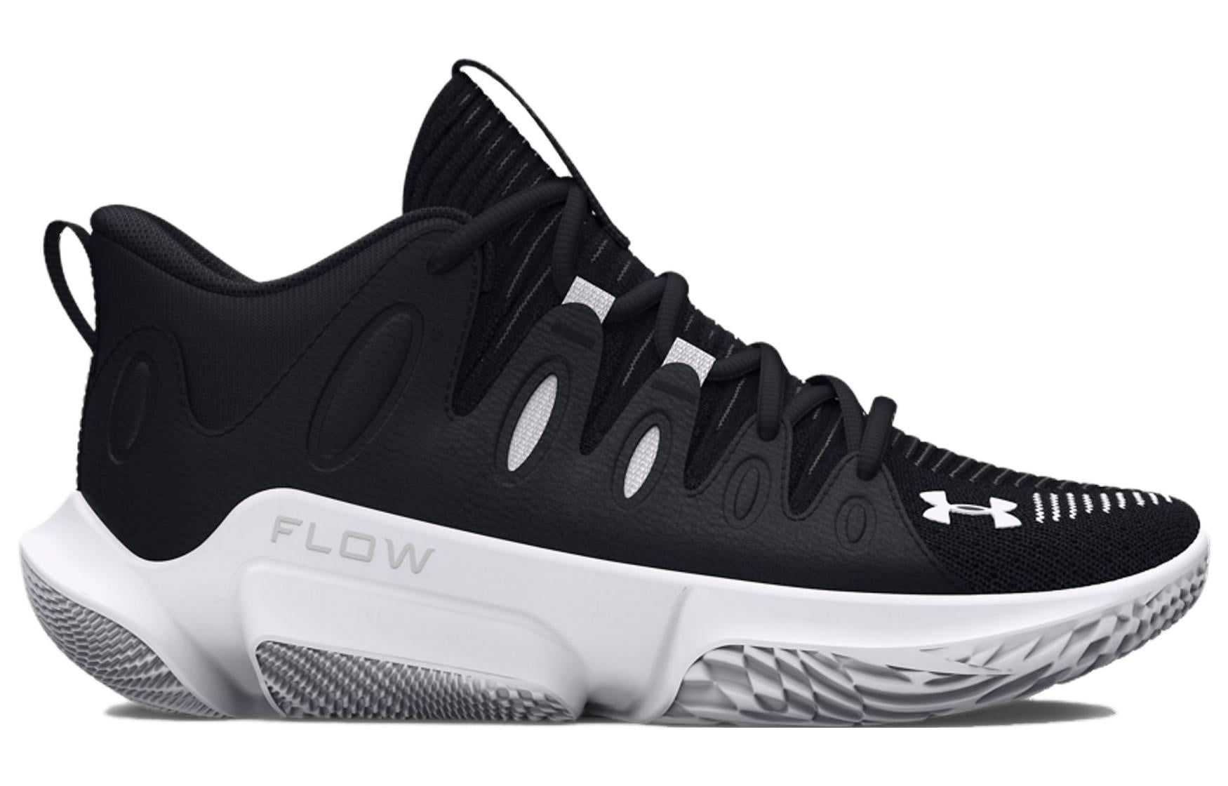 (WMNS) Under Armour Flow Breakthru 4 Basketball Shoes 'Black White' 3026641-002 sold by KicksCrew product image thumbnail 2
