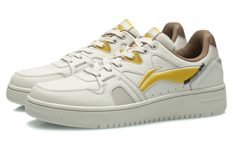 Li-Ning Sports Fashion Skateboarding 'White Yellow' AGCR317-4 sold by KicksCrew product image thumbnail 3