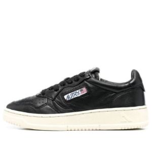 (WMNS) Autry Medalist Low Goat Skin 'Black' AULW-GG05 sold by KicksCrew