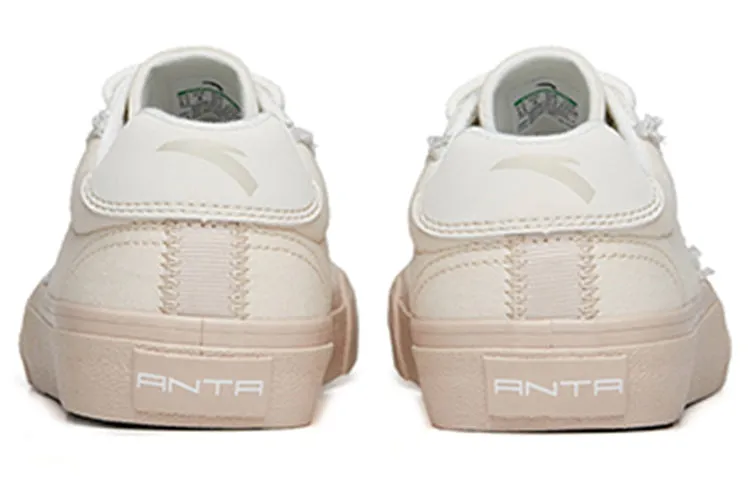 (WMNS) ANTA Life Series Sneakers Canvas 'Grey Pink' 122228077S-4 sold by KicksCrew product image thumbnail 4