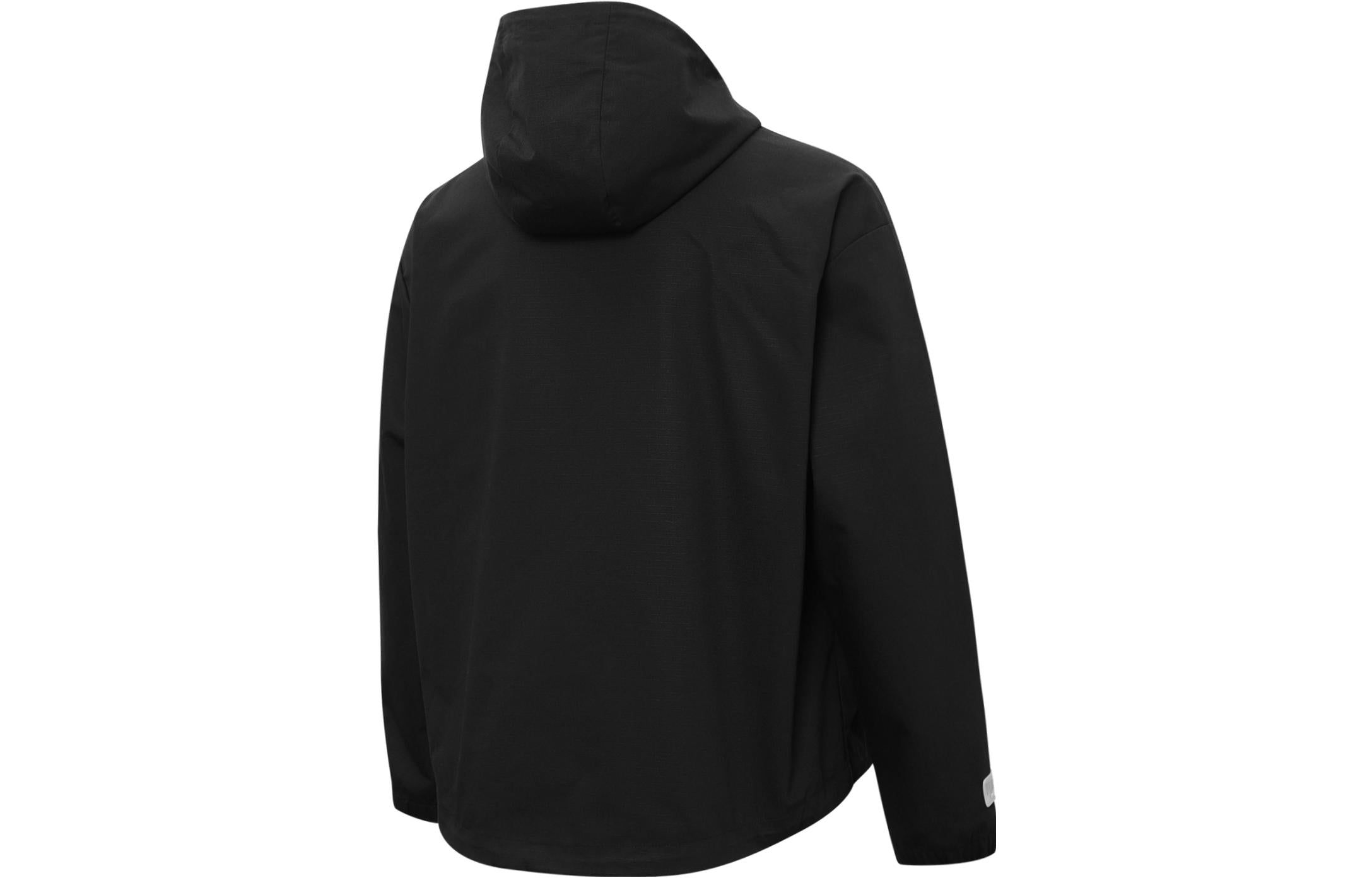 Puma Windbreaker Hoodied Jacket 'Black' 537523-01 sold by KicksCrew product image thumbnail 2