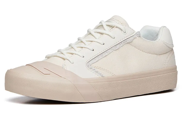 (WMNS) ANTA Life Series Sneakers Canvas 'Grey Pink' 122228077S-4 sold by KicksCrew product image thumbnail 3