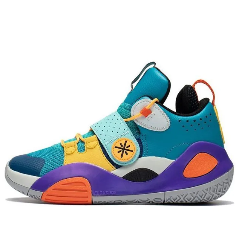 (GS) Li-Ning Wade All City 8 'Blue Purple Yellow' YKBS114-3 made by KicksCrew