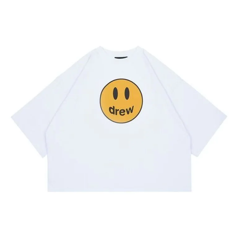 Drew House Mascot Boxy T-shirt 'White' DW-FW22-1223-04 sold by KicksCrew