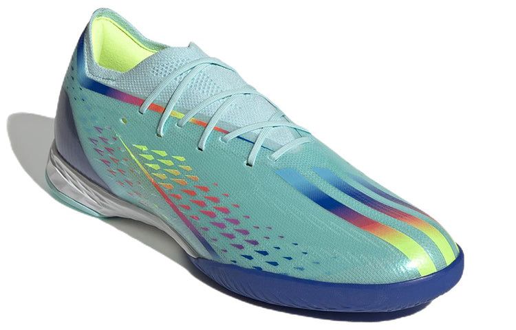 adidas X Speedportal.1 IN 'Al Rihla Pack - Clear Aqua' GW8439 sold by KicksCrew product image thumbnail 3