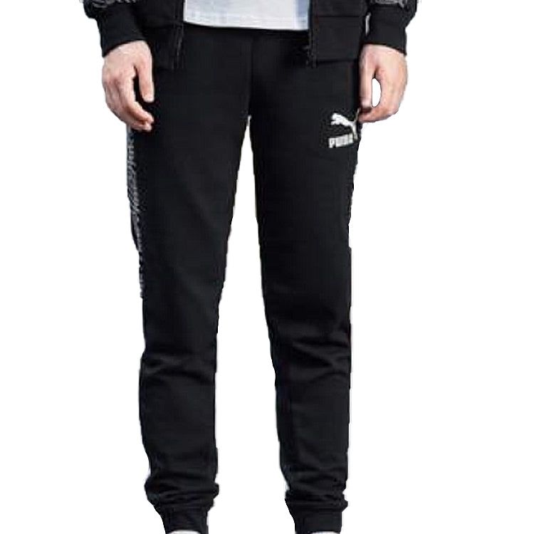 Puma T7 Track Pants AOP TR 'Black White' 595964-61 sold by KicksCrew product image thumbnail 3