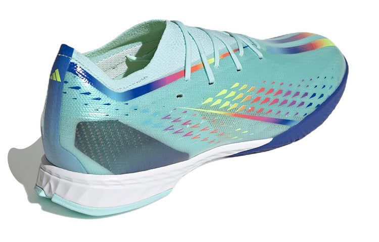 adidas X Speedportal.1 IN 'Al Rihla Pack - Clear Aqua' GW8439 sold by KicksCrew product image thumbnail 4