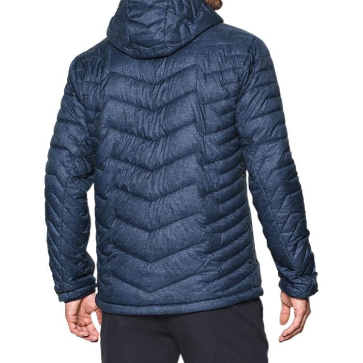 Under Armour ColdGear Reactor Hooded Jacket 'Navy' 1303059-410 sold by KicksCrew product image thumbnail 3