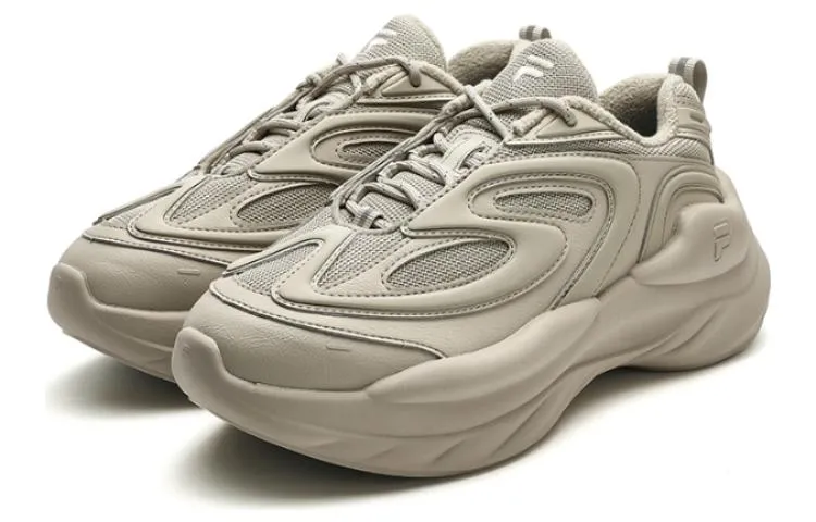 (WMNS) FILA FUSION Buzzard Fashion Sneakers 'Beige' T12W341117FFG sold by KicksCrew product image thumbnail 2