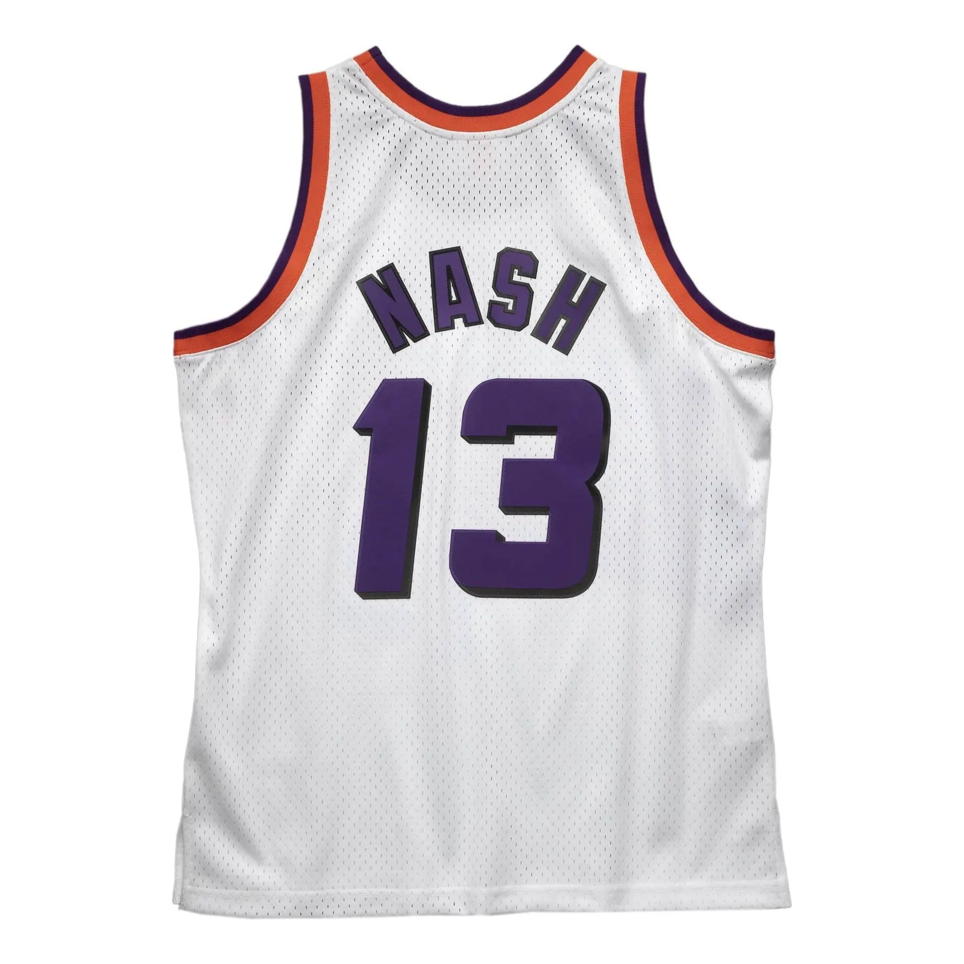 Mitchell & Ness x NBA Phoenix Suns 1996-97 Swingman Jersey 'Steve Nash 13' SMJYGS20058-PSUWHIT96SNA sold by KicksCrew product image thumbnail 2