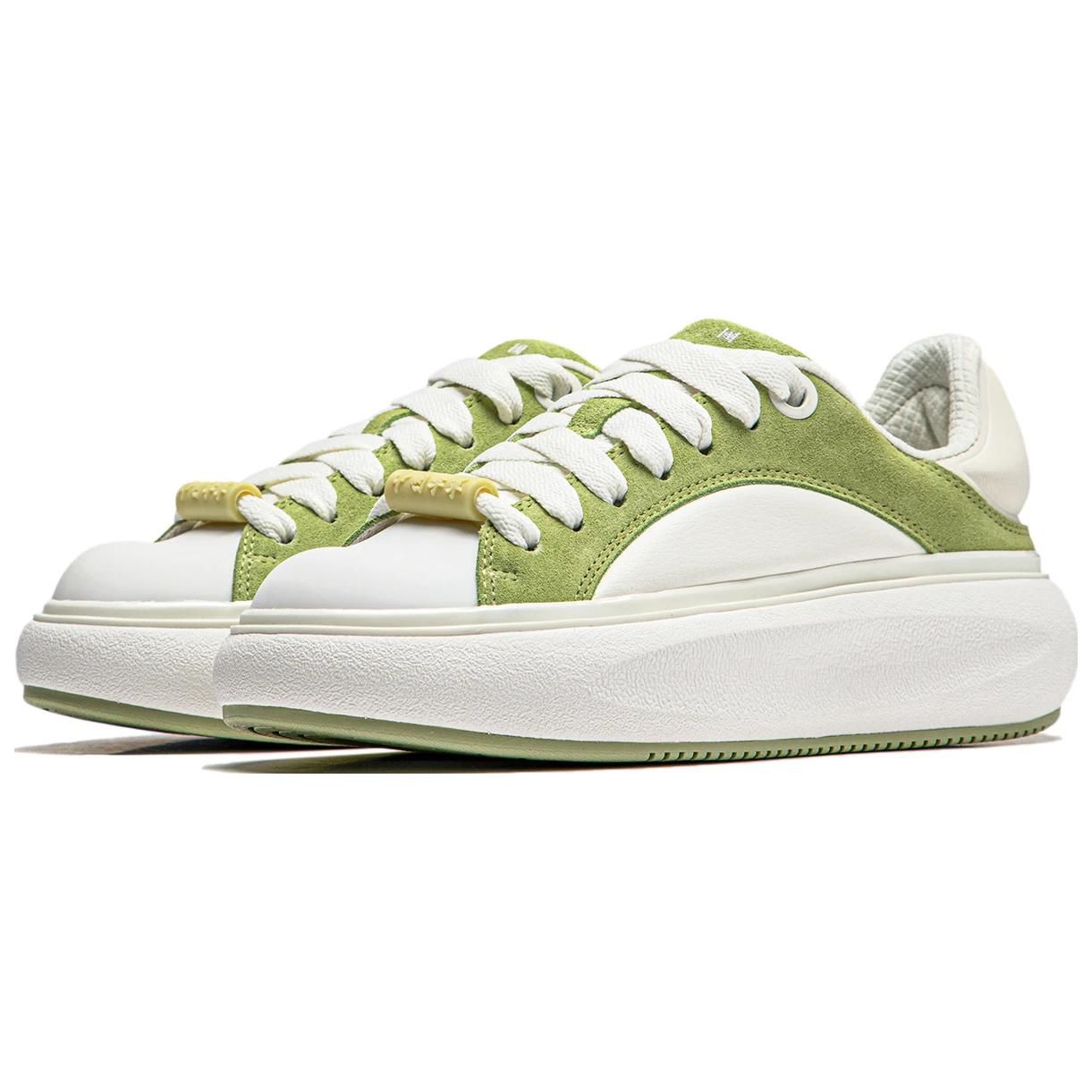 (WMNS) Li-Ning YunYou C4D 'White Green' AZGU038-6 sold by KicksCrew product image thumbnail 2