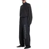 Balenciaga Stencil Type Baggy Sweatpants 'Black Grey' 771081TQVA41750 sold by KicksCrew