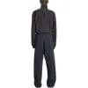 Balenciaga Stencil Type Baggy Sweatpants 'Black Grey' 771081TQVA41750 sold by KicksCrew