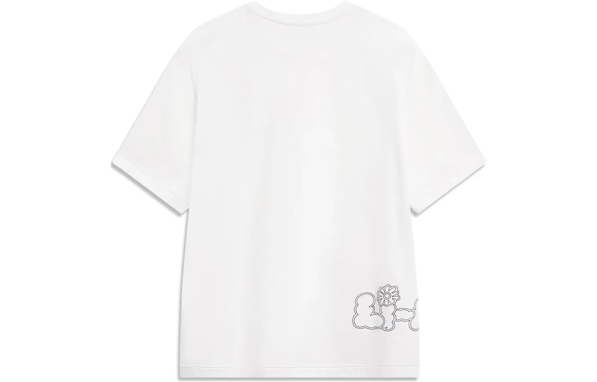 Li-Ning Coconut Palm Graphic T-shirt 'White' AHST189-6 sold by KicksCrew product image thumbnail 2