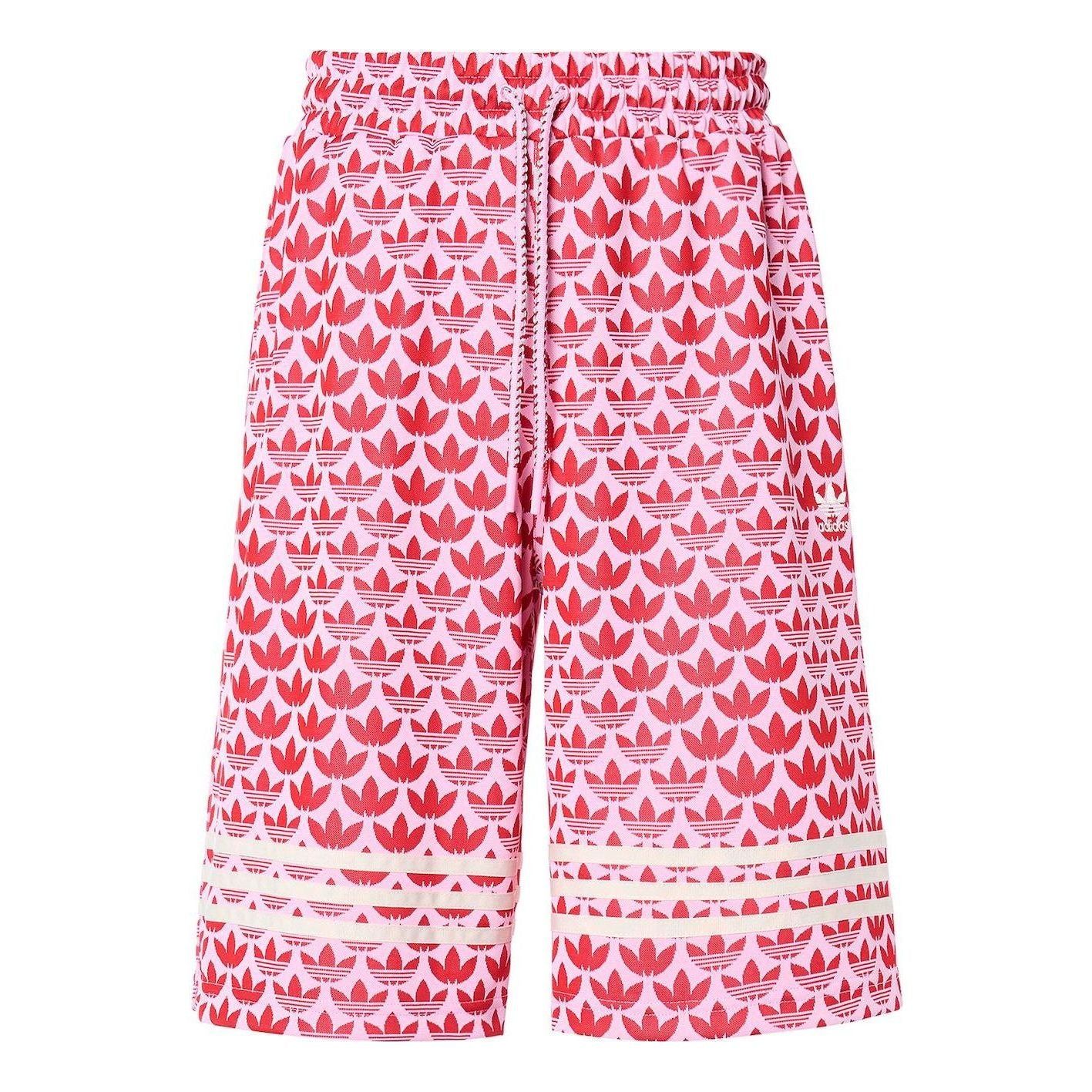 (WMNS) adidas Adicolor 70s BB Monogram Shorts 'Pink' IK7858 sold by KicksCrew