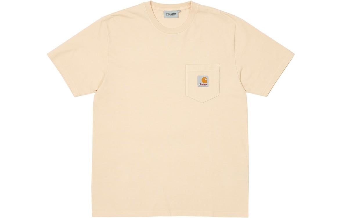 Palace x Carhartt WIP Short-Sleeve Pocket T-Shirt 'Beige' I032478-OFFWHITE sold by KicksCrew product image thumbnail 2