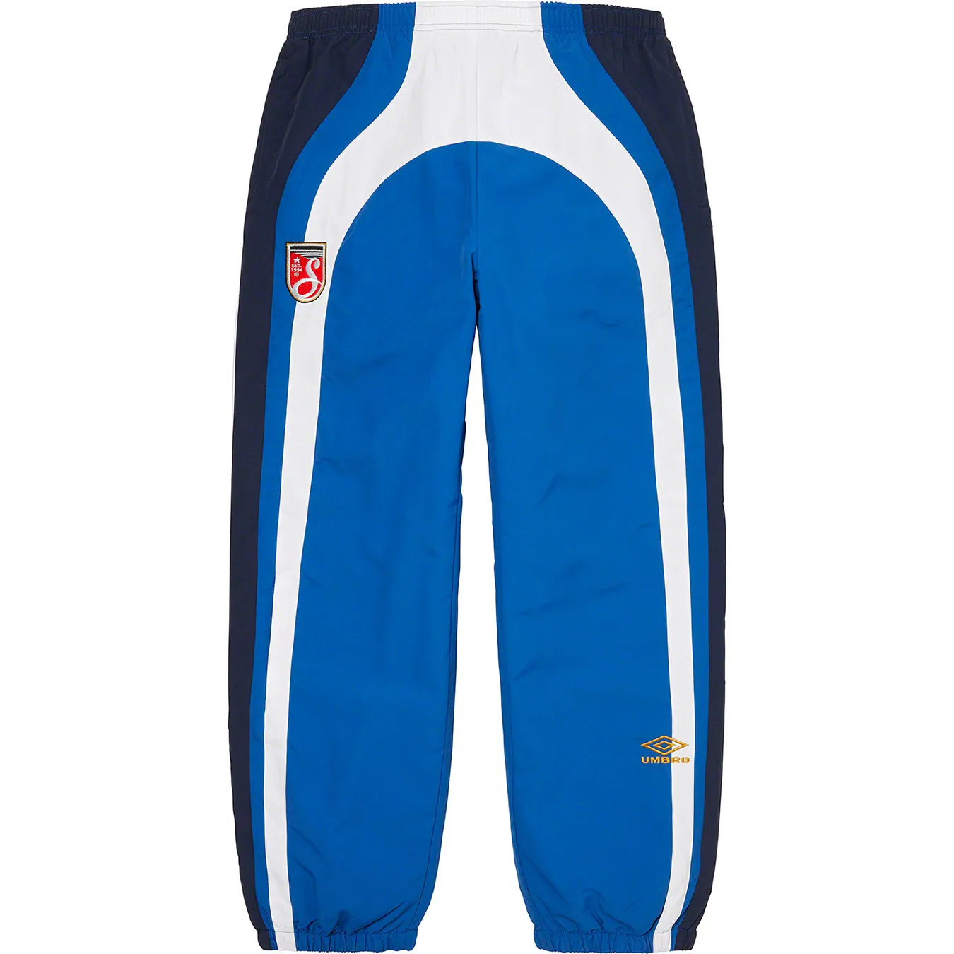 Supreme x Umbro Track Pants 'Blue White Black' SUP-SS23-043 sold by KicksCrew