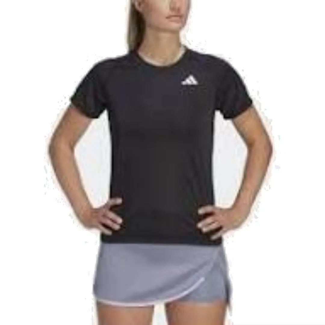 adidas Tennis Club T-Shirt Asia Sizing 'Black White' HS1450 sold by KicksCrew product image thumbnail 2