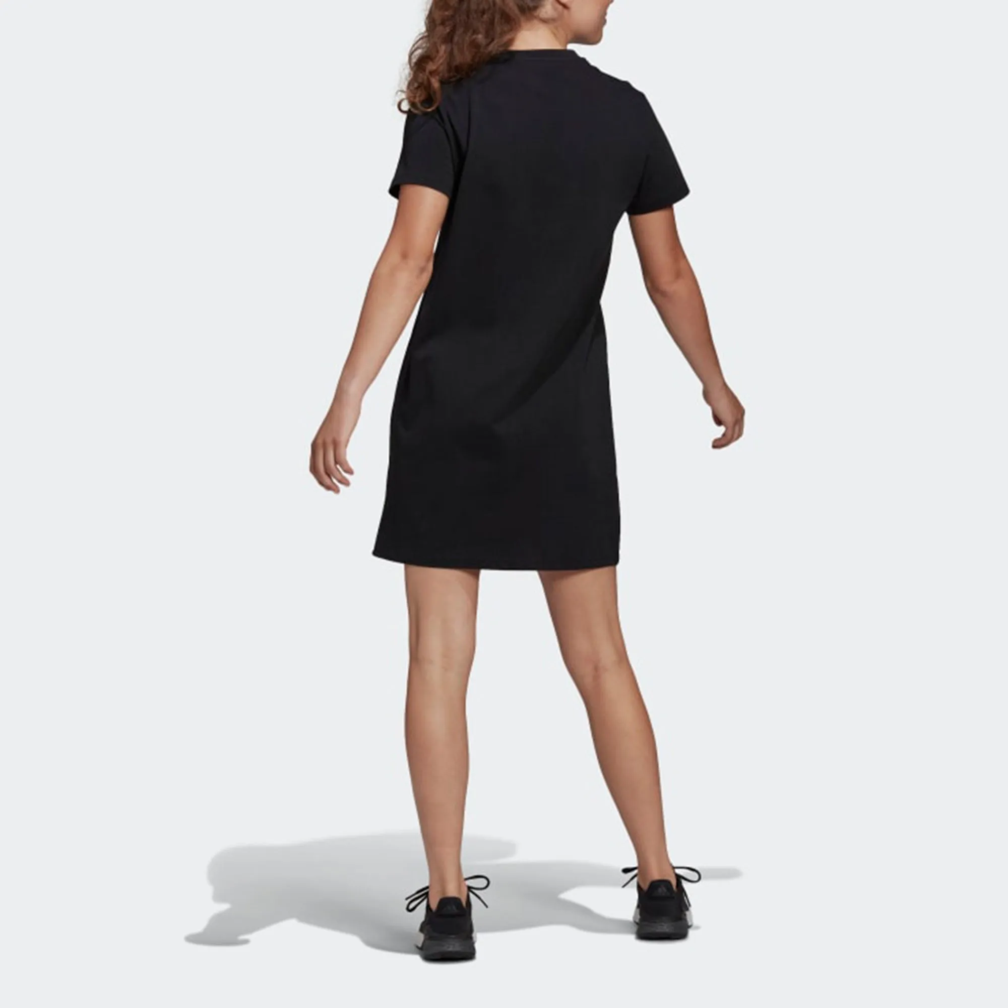 (WMNS) adidas Essentials Logo Dress Asia Sizing 'Black White' GM5588 sold by KicksCrew product image thumbnail 3