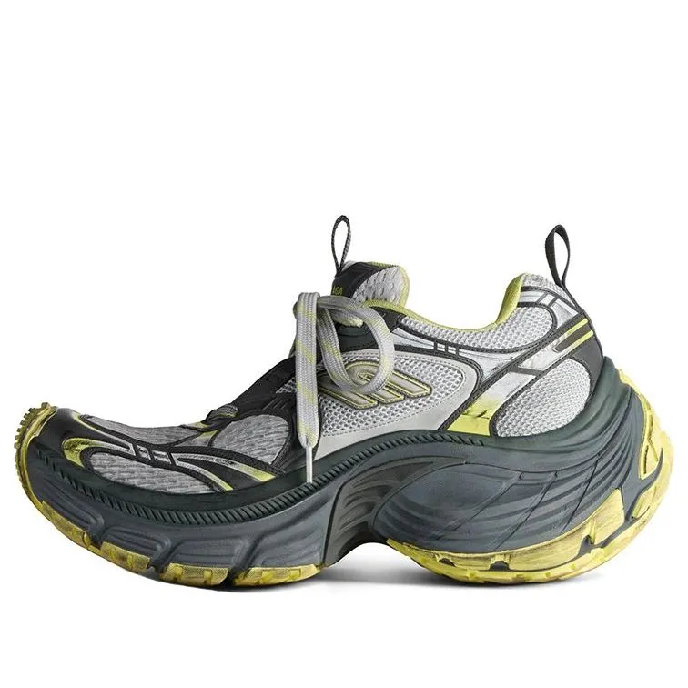 Balenciaga 10xl Sneaker 'Grey Yellow' 792779W2MV21097 sold by KicksCrew