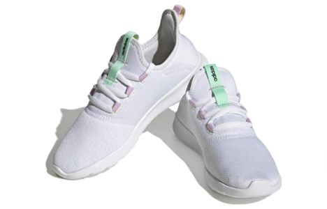 (WMNS) Adidas Neo Cloudfoam Pure 2.0 Shoes 'White Black Green' H03762 sold by KicksCrew