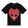 Drew House Drew Heart T-shirt 'Black' DR-FW22-235 sold by KicksCrew