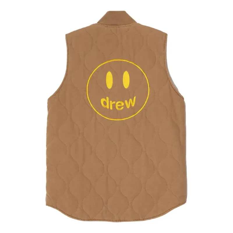 Drew House Cotton Ripstop Mascot Vest 'Chaz Brown' DR-SS21-86 sold by KicksCrew