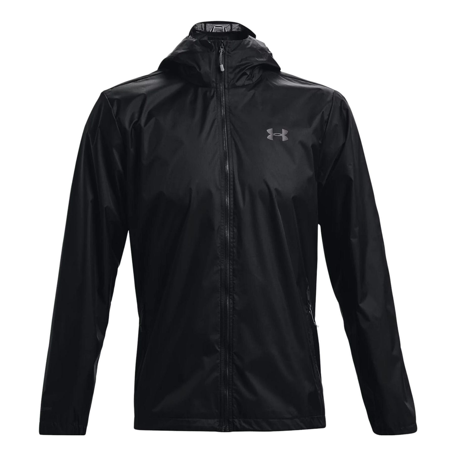 Under Armour Forefront Rain Hoodie Jacket 'Black' 1321439-002 sold by KicksCrew