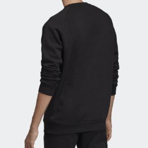 adidas originals Trf Flc Crew Sports Pullover Black EH6513 sold by KicksCrew