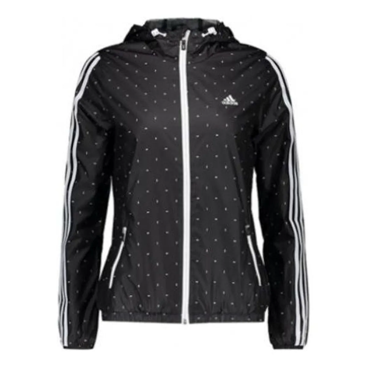 (WMNS) adidas Outer Jacket 'Black White' AY4041 sold by KicksCrew