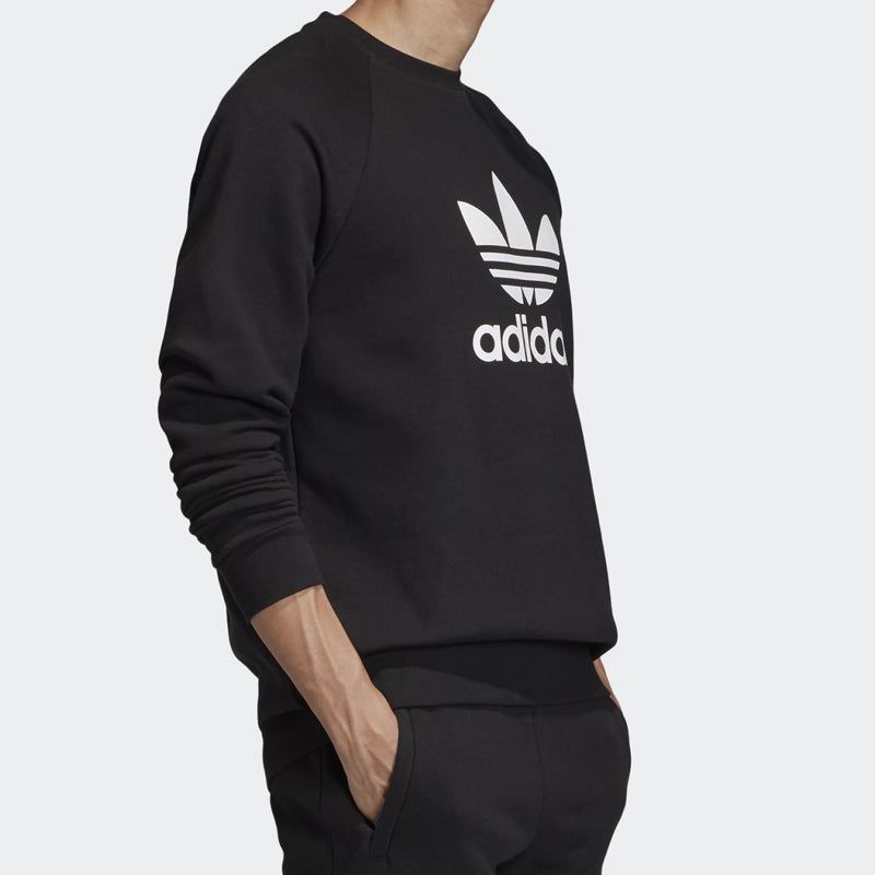 adidas originals Trf Flc Crew Sports Pullover Black EH6513 sold by KicksCrew product image thumbnail 6