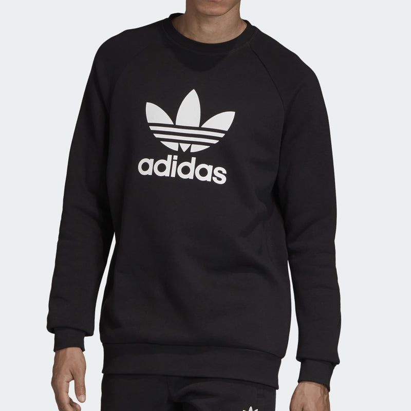 adidas originals Trf Flc Crew Sports Pullover Black EH6513 sold by KicksCrew product image thumbnail 3