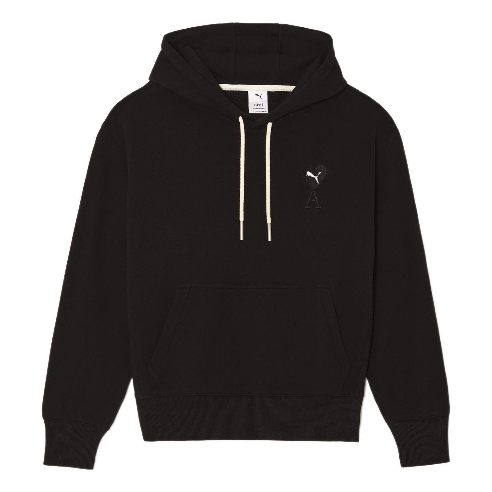Puma X AMI Hoodie 'Black' 534069-01 sold by KicksCrew