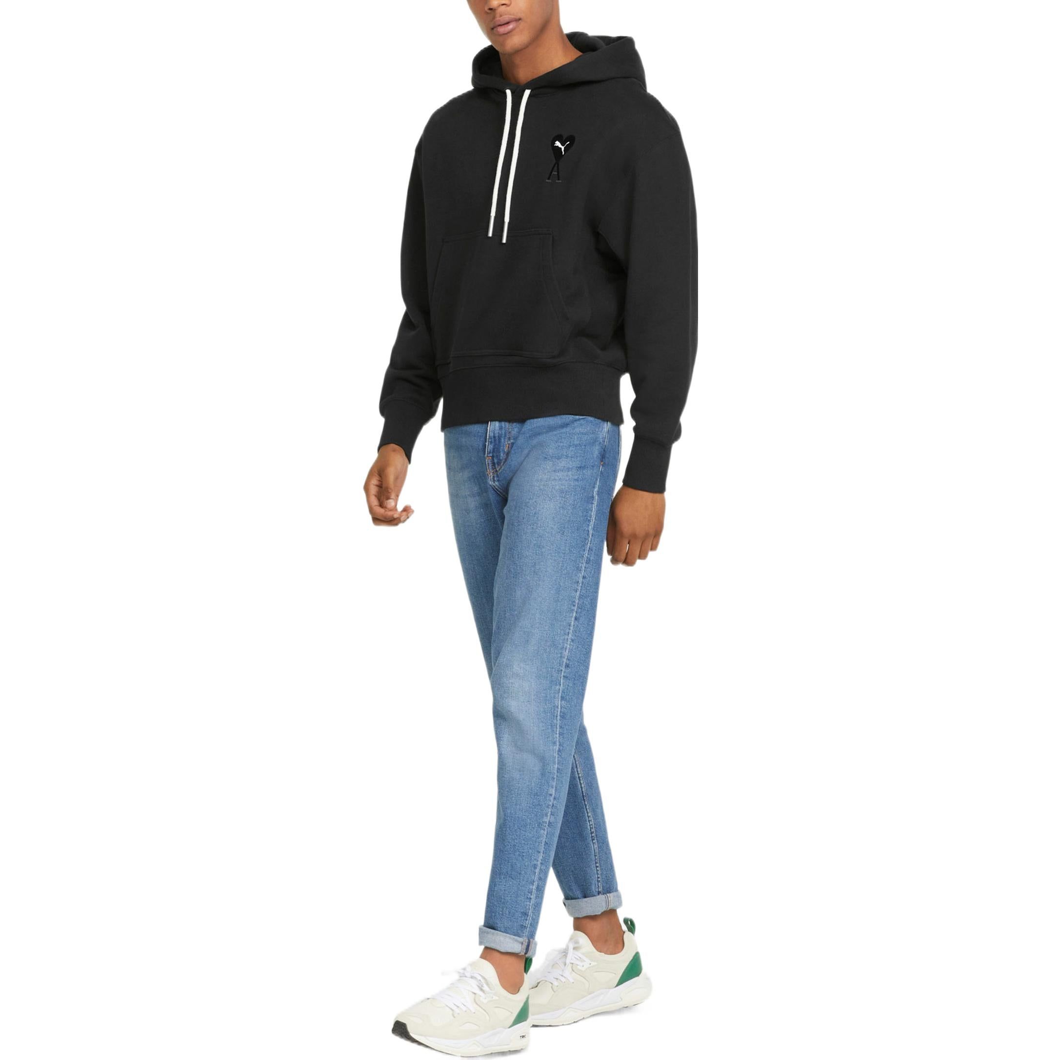 Puma X AMI Hoodie 'Black' 534069-01 sold by KicksCrew product image thumbnail 3