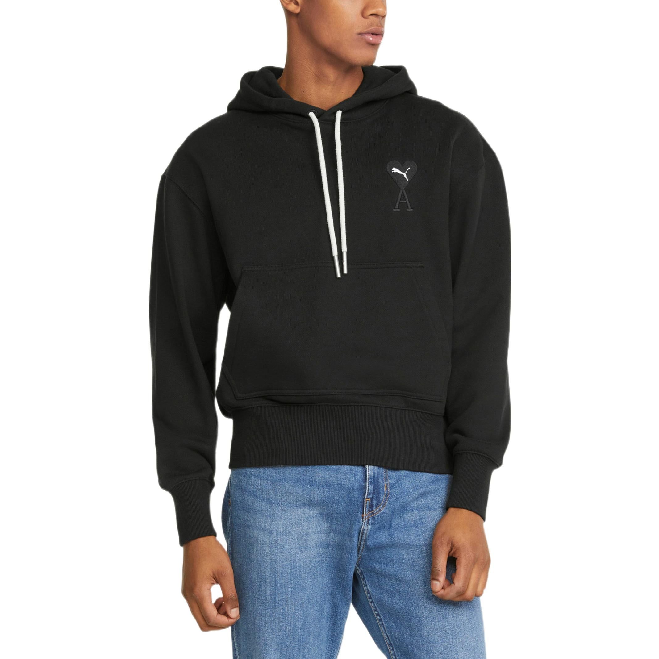 Puma X AMI Hoodie 'Black' 534069-01 sold by KicksCrew product image thumbnail 4