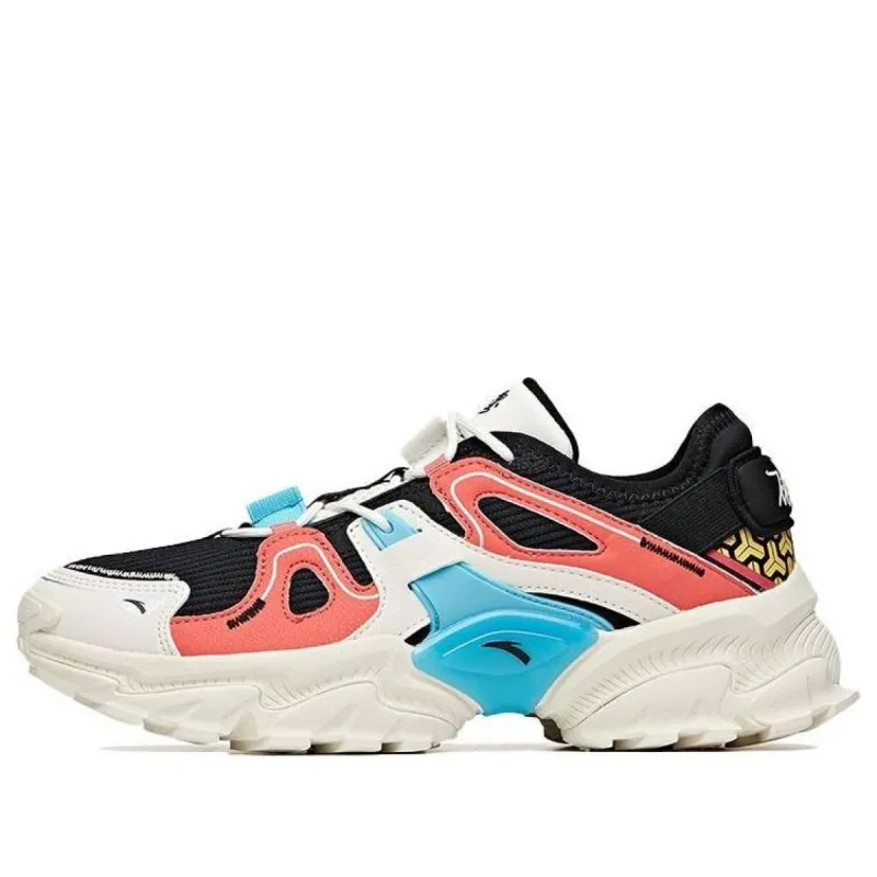 (WMNS) ANTA Outdoor Series Sneakers 'Black Red Blue' 122016601-5 sold by KicksCrew