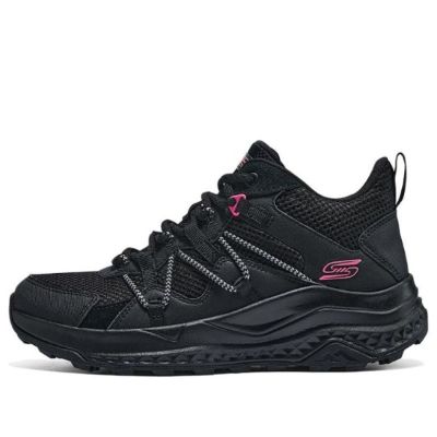 (WMNS) Skechers Lifestyle Trainers 'Black Pink' 117495-BBK sold by KicksCrew