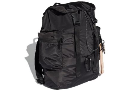 (WMNS) adidas by Stella McCartney Backpack 'Black App Signal Orange' FS6639 sold by KicksCrew
