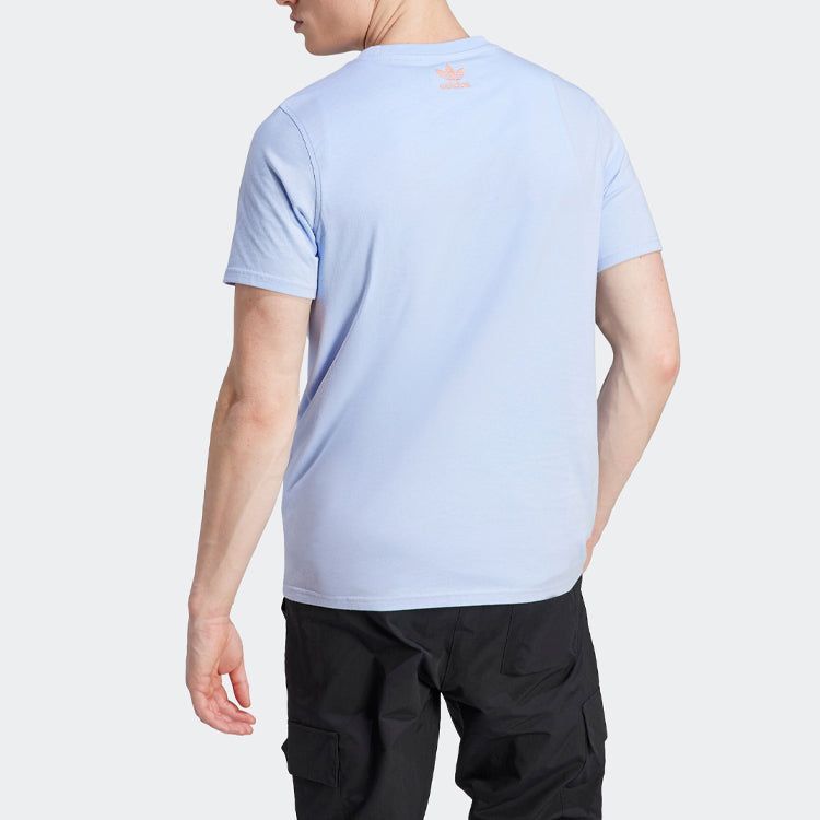 adidas originals Enjoy Summer Graphic Tee 'Blue Dawn' IT8187 sold by KicksCrew product image thumbnail 3