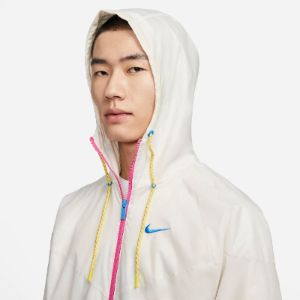 Nike Woven Sports Hooded Windbreaker Jacket 'White' FJ7680-030 sold by KicksCrew