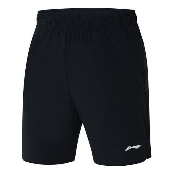 Li-Ning Athletics Badminton Shorts 'Black' AAPS047-1 sold by KicksCrew