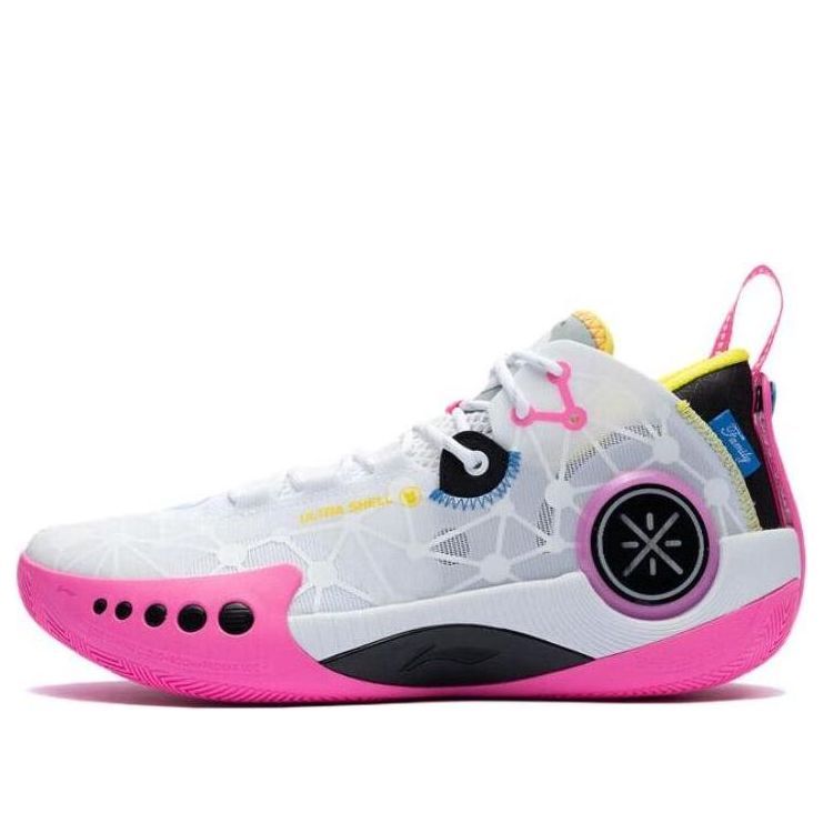 Li-Ning Wade Shadow 3 'White Black Pink' ABPT065-3 sold by KicksCrew