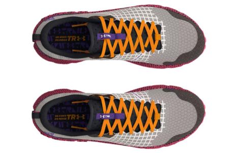 Under Armour UA HOVR Ridge Trail Running Shoes 'Grey Black Red' 3025852-305 sold by KicksCrew