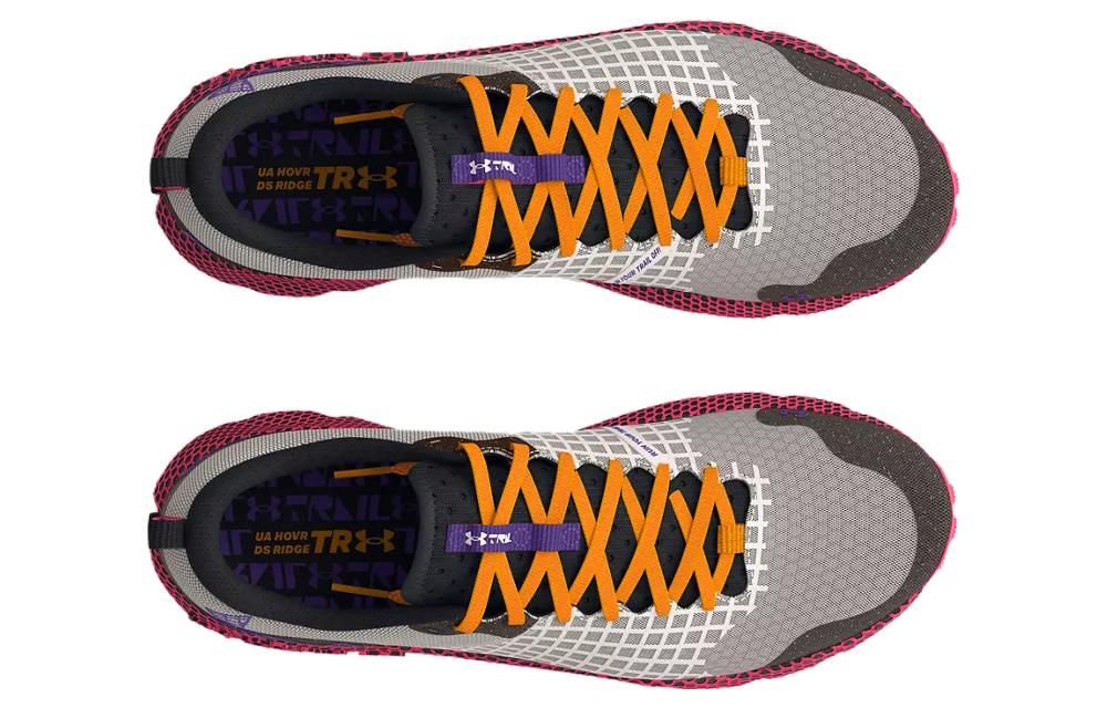 Under Armour UA HOVR Ridge Trail Running Shoes 'Grey Black Red' 3025852-305 sold by KicksCrew product image thumbnail 4