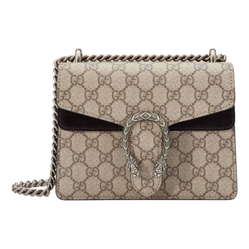 (WMNS) Gucci Dionysus GG Supreme Mini Bag 'Beige Ebony' 421970-KHNRN-9769 sold by KicksCrew