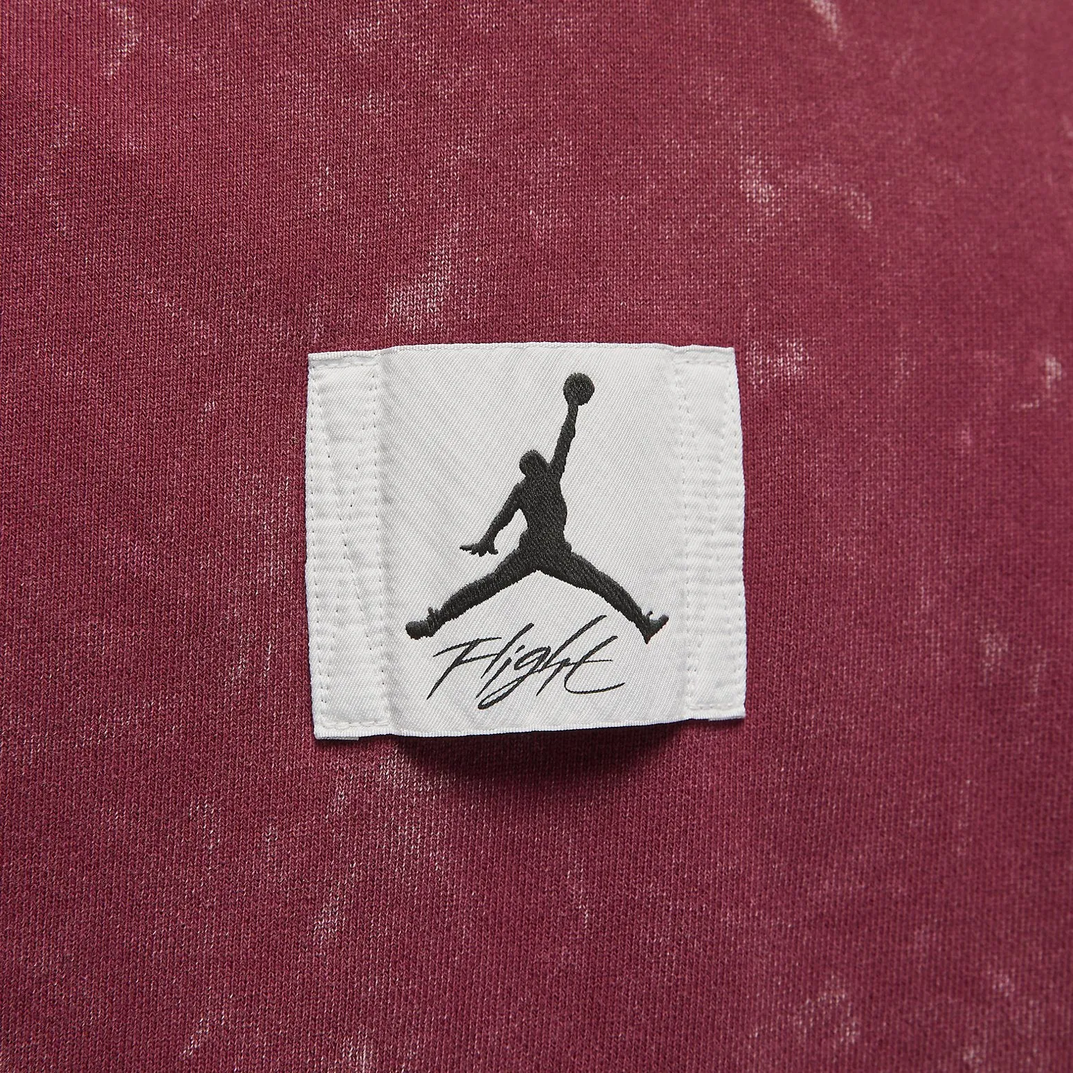 Air Jordan Essential Washed Fleece Hoodie 'Burgundy' DR3087-680 sold by KicksCrew product image thumbnail 3
